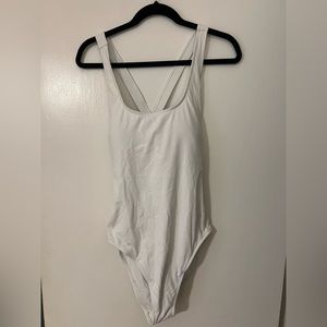NWOT Andie Swim White One Piece